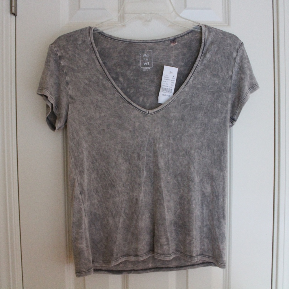 🌟Pacsun Me To We soft tshirt gray